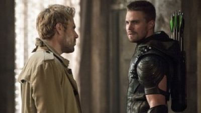 Constantine Teams Up with Team Arrow Photo